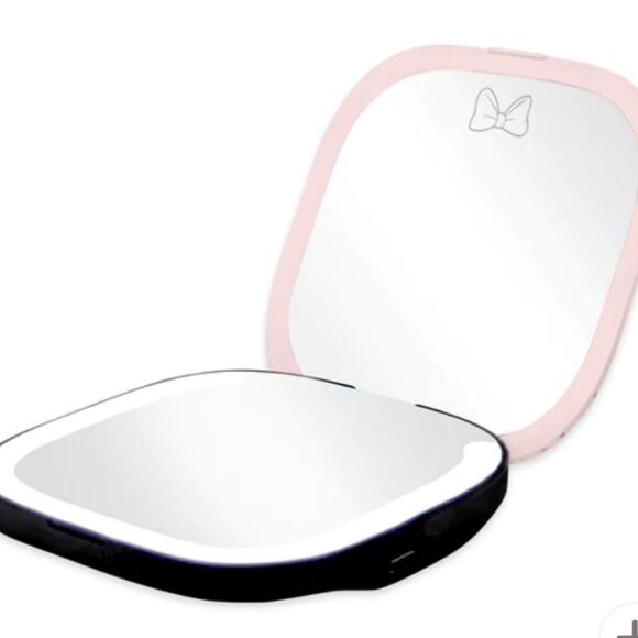 Impressions X Disney Minnie Mouse LED Rechargeable Compact Mirror - Picture 3 of 7